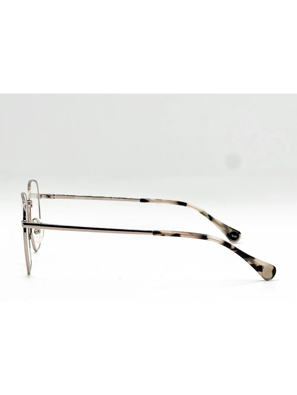 Woow Lucky You 2 9151 Km White Gold Authentic Eyeglasses 51-19-135